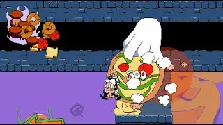 Pizza Tower - Tricky Treat Pizzaface with ALL PUMPKINS