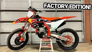 Покупка мотоцикла KTM 450 Dirt и выезд на нем из автосалона!