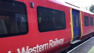 SWR Siemens Desiro City class 707 departs at Putney