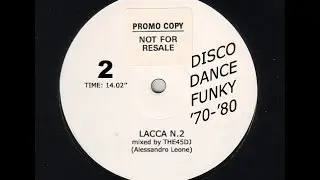 LACCA n. 2 DISCO DANCE FUNKY '70-'80 (BEST ANNI '70-'80 MIXATA)
