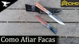Como AFIAR AS FACAS COMO PROFISSIONAL -Cutelaria Cimo