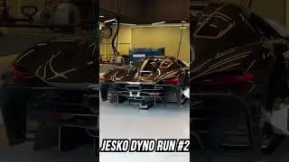 Insane Koenigsegg Jesko dyno test at the Koenigsegg factory! #koenigsegg #insane #exhaust