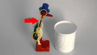 Wie funktioniert ein Trinkvogel?