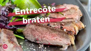 Entrec&ocirc;te in der Pfanne saftig braten | REZEPT | eat.de