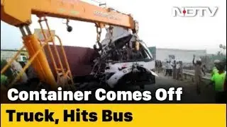 19 Dead After Container Comes Off Truck, Hits Passenger Bus In Tamil Nadu