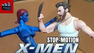 WOLVERINE vs MYSTIQUE - SHORT STOP-MOTION