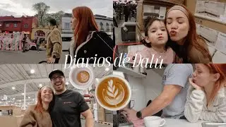 Días, cafés & le enseño a mi novio a hacer Latte Art (Fail) | Diarios de Dalú