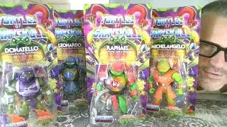 MOTU Monday Turtles of Grayskull Snake Hunting Donatello Leonardo Michelangelo Raphael Review