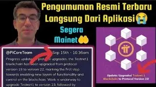 Berita Paling Baru Hari Ini Langsung Dari Core Team, Segera Mainet Dari v19-23 Pioners🤑😭