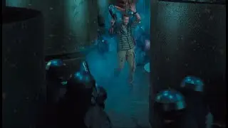 Quaid and Melina Use the Hologram Trap (Total Recall, 1990)