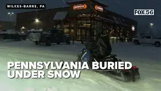 Pennsylvania buried under 10+ inches of snow, dig out efforts begin