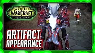 WOW Legion 🌟 Rogue Order Hall Campaign Artifact Appearance