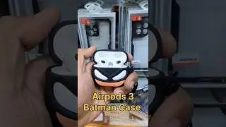 Airpods 3 Batman Cartoon Case. #gizmonepal #airpodcase #airpods3case #batman