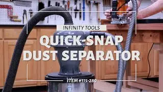 Save Your Lungs & Shop Vac with Quick Snap Separator