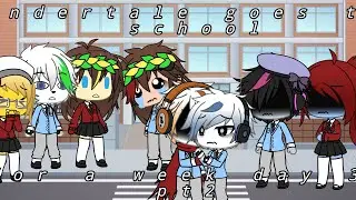 Undertale go to school for a week day 3 part 2