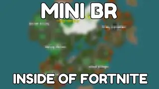 I MADE A BATTLE ROYALE MAP INSIDE OF FORNITE CREATIVE