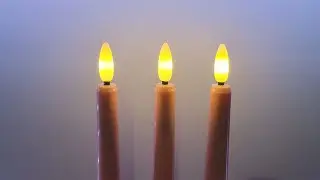 Review for Freepower pink LED taper candles with remote