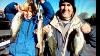 Lake Wisconsin walleyes, saugers and crappies fishing movie.MOV