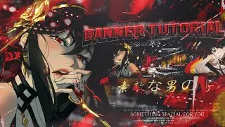 How To Make a Cool Anime Banner ✨ on Android/iOS | Ibis Paint X Tutorial ! #ibispaintx #wazegfx