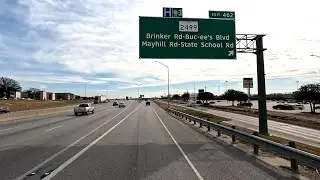 I-35 South Exit 473 Milam Rd North of Denton to I-35E South Exit 562 Buc-ee's Blvd