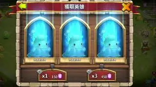 F2P ACCOUNT ROLL 54000 GEMS FOR NEW HERO BERSERKER | Castle Clash