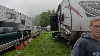 June 2025 Tar Hollow North East SXS crew weekend KRX Talon Can Am Grizzly YXZ Rain Mud Water