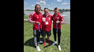 European Canoe Championships 2024 Szeged  Final A Men C-2 500m