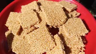 Tilgur chikki!!!!!Tripathi's kitchen is live!