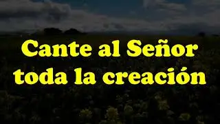 Cante al Se&ntilde;or pista sin coros PISTA