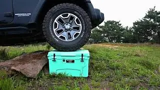[BAMKEL] Ice Cooler Box Durability Test / Ice chest / Hard coolers / Rotomolded Coolers