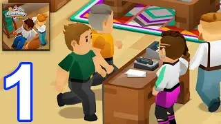 Idle Barber Shop Tycoon - Business Management Game - Gameplay Walkthrough Part 1 (iOS, Android)
