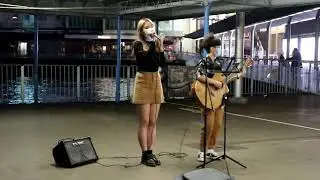 雨愛/匿名的好友/當你/曖昧/忘川-Cover By Ivy~GooGoo@2020/11/14~尖沙咀碼頭Busking