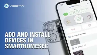 Add and install devices in SmartHomeSec: easy and fast! | By Demes