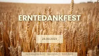 Erntedankfest | Johann Voth | Predigt 24.09.2023
