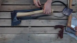 Axe Shoulder Sling and Sheath for Hult Bruk, Council Tool, Snow and Nealley and many more Axes
