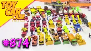 874 Hot Wheels Matchbox Corgi JR Tomica Construction Vehicles Toy Car Case