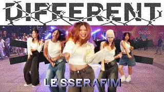 [DANCE IN PUBLIC | ONE TAKE] LE SSERAFIM (르세라핌) 'DIFFERENT' Dance Cover by Passionfruities