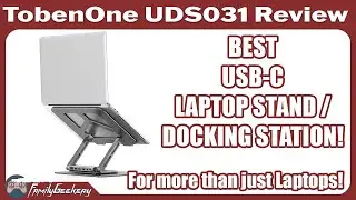 TobenOne UDS031 USB C Laptop Docking Station Stand Review