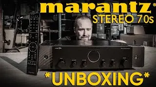 Marantz Stereo 70S Network Stereo Receiver Unboxing | Gibbys Electronic Supermarket