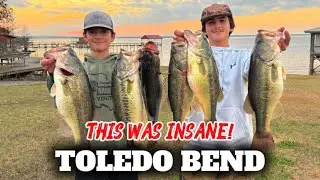 The Bite Doesn&rsquo;t Get Better Than This! | Bass Fishing on Toledo Bend
