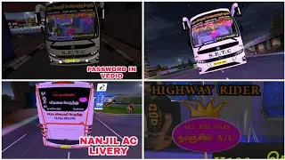 NEW SETC NANJIL AC LIVERY FOR SETC VEGA BUS MOD|#setclivery #ponraj3d #nanjilacsetc