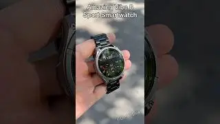 Amazing Zeblaze Vibe 8 Full Black Military Sport Smartwatch #shorts #trending #viral #video #sports