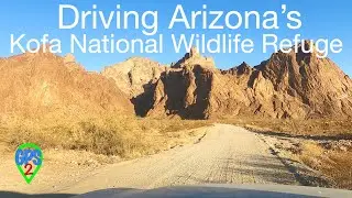 Driving Kofa NWR Arizona | Solo RV Travel and Adventure GPS