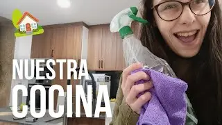 LIMPIANDO POR PRIMERA VEZ LA COCINA NUEVA DE IKEA | Mudanza cerca 🏡
