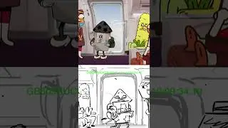 Darwin just fixed everything! Animation ✍️🎨 side by side #cartoonnetwork #Gumball #drawing #cartoon