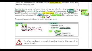 Cost of capital   Part 4   Cost of preference shares including examples 5 1, 5 2, 5 3 & 5 4