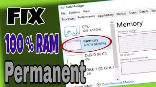 Fix high memory/ram usage (windows 10/11) #windows (2024)