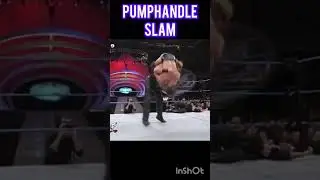 wwe move:pumphandle slam
