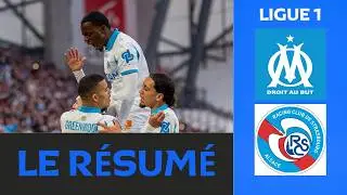 OM - Strasbourg | 2-2 | Highlights | Ligue 1 2025-26 | marseille strasbourg