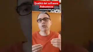 Qualità del software | Robustezza